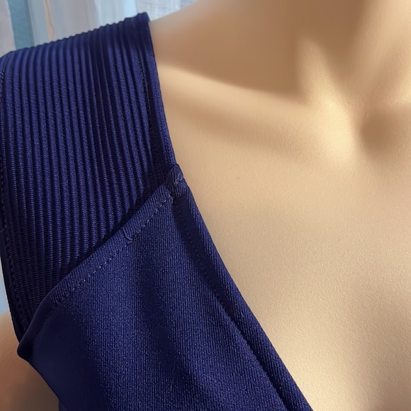 French Connection Blue Bodycon Dress - Picture 4 of 6